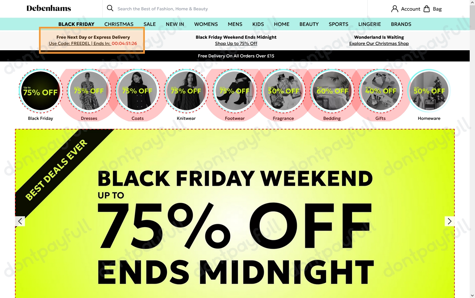 Debenhams Discount Codes Get 30 OFF in October 2024