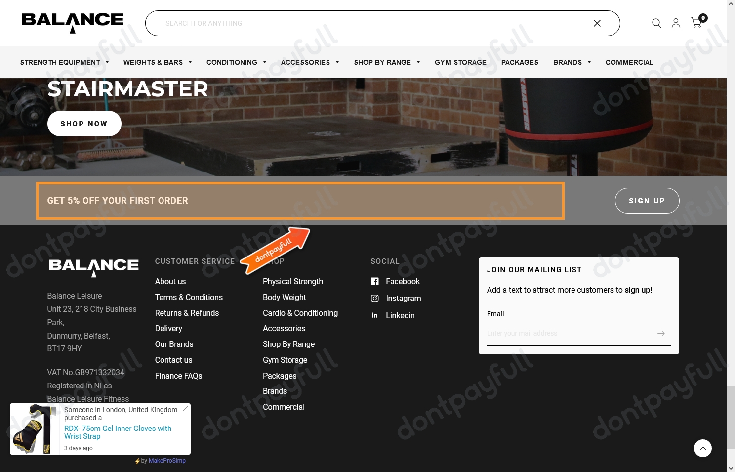 45 Off Balance Leisure Discount Codes, September 2024