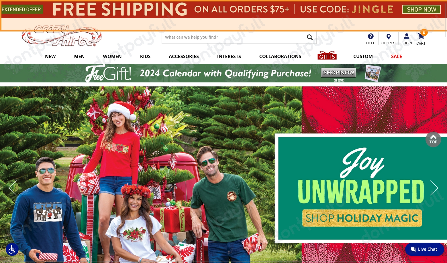 50 Off Crazy Shirts Coupons, Promo Codes Sep 2024