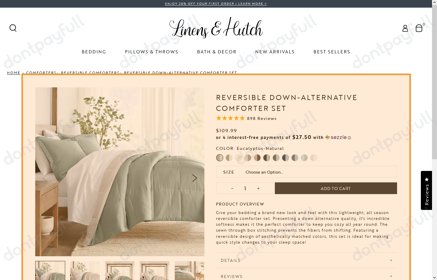 73 Off Linens and Hutch Coupon, Discount Codes, Jul 2024
