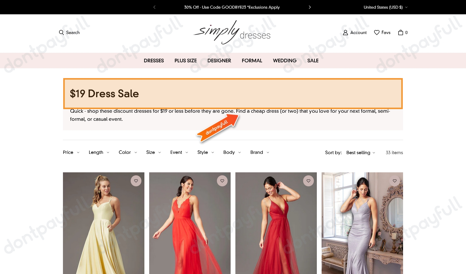 95 Off Simply Dresses PROMO CODES ⇨ September 2024