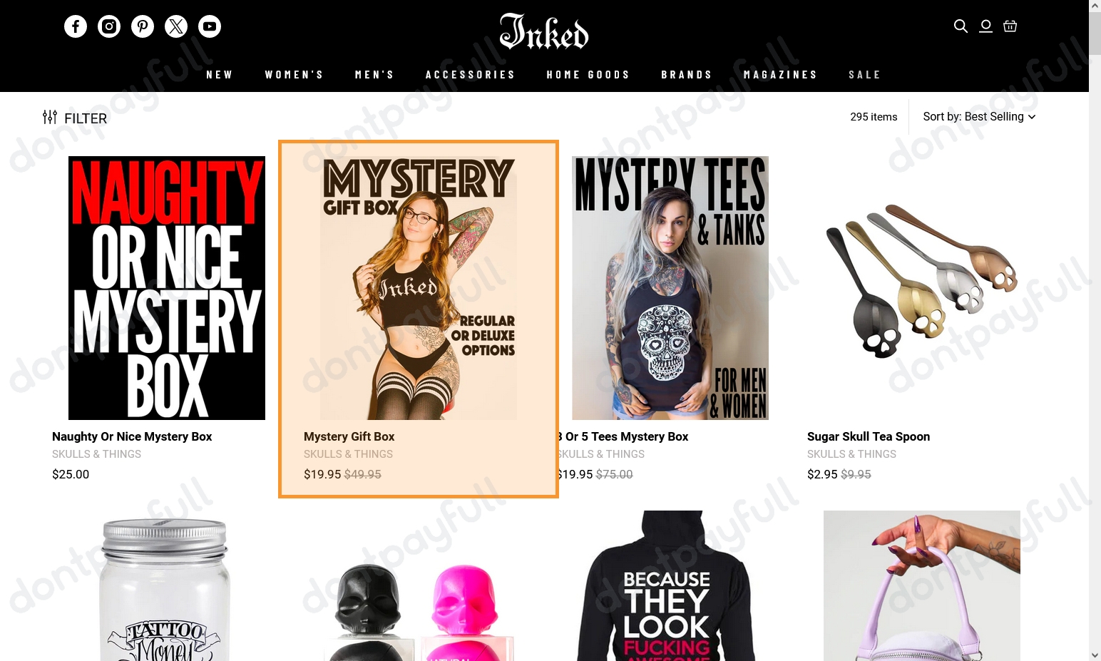 87 Off Inked Shop PROMO CODES ⇨ September 2024