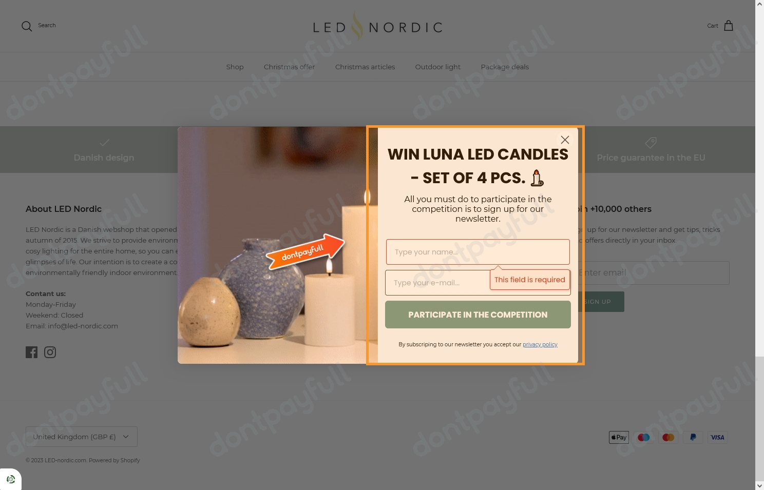 50 Off LED Nordic Discount Codes (8 Active) August 2024