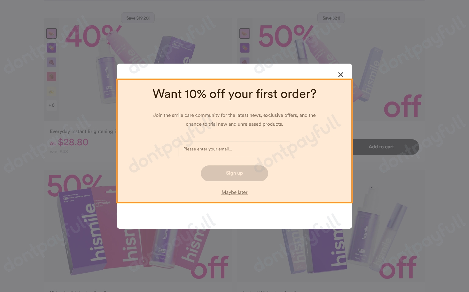 50 Off Hismile Discount Codes (18 Active) November 2024