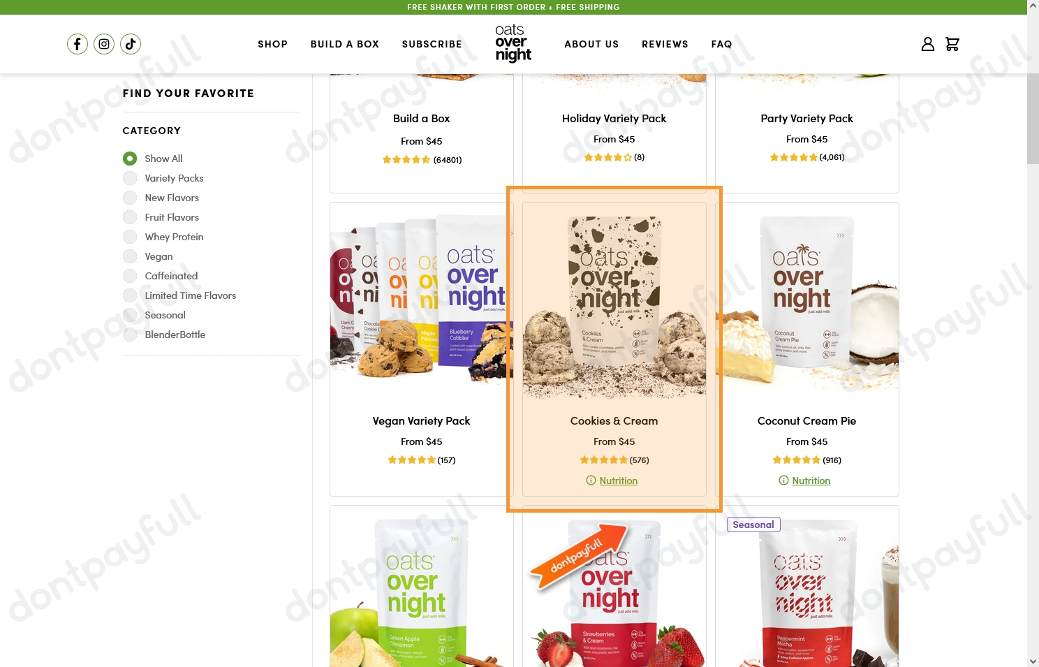 33 Off Oats Overnight Discount Code, Coupons Mar 2024