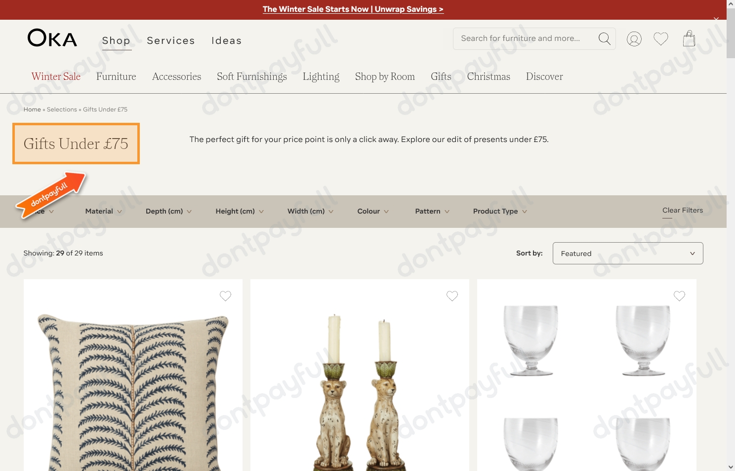 75 Off OKA Discount Code, Promo Codes August 2024