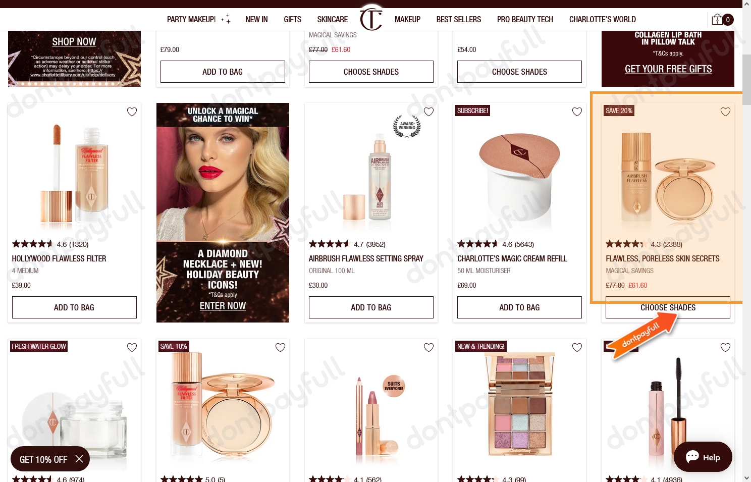 Charlotte Tilbury Discount Codes 15 OFF Sept. 2024