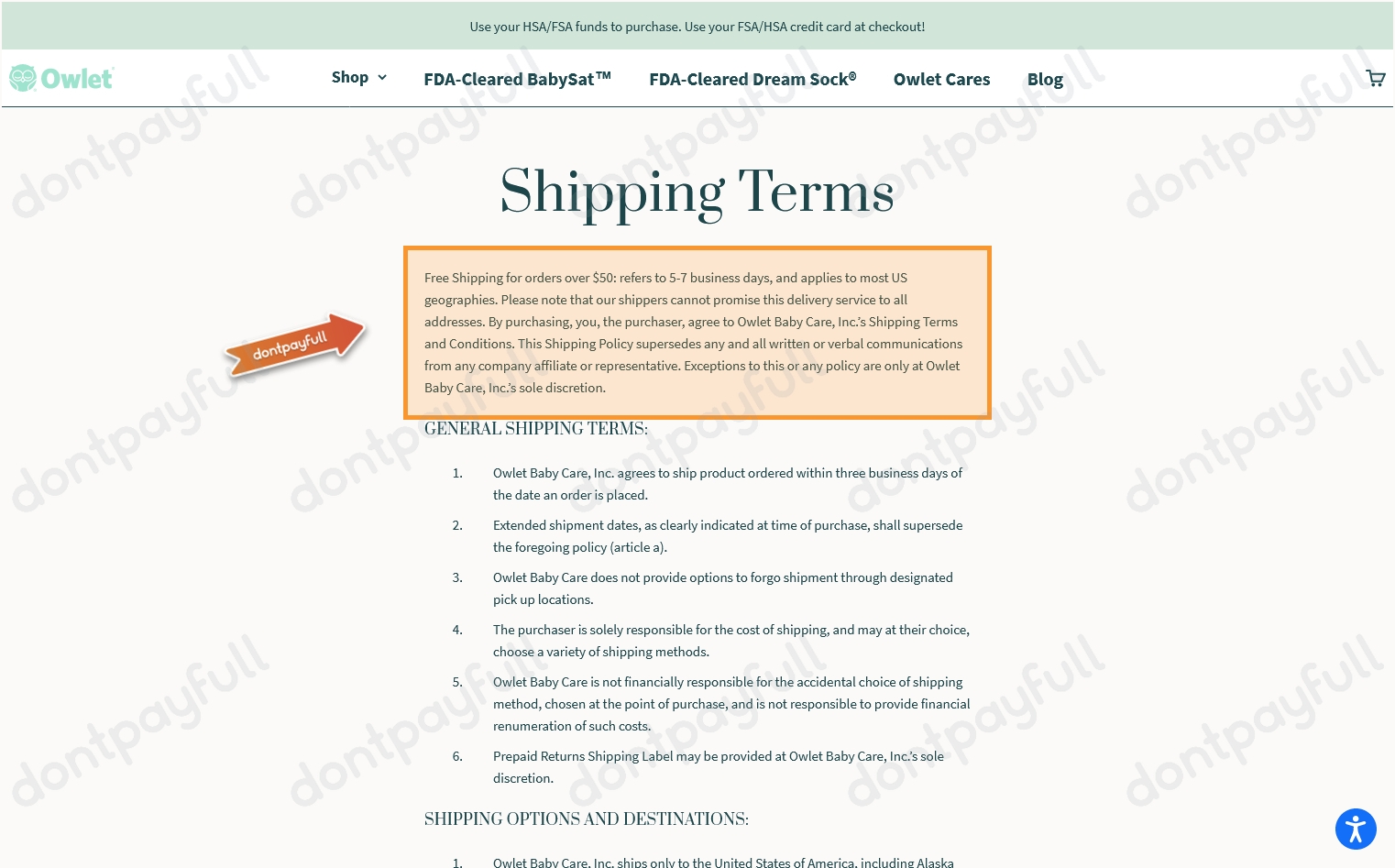 Free shipping on 50+ orders Owlet Coupon, Promo Code & Deals