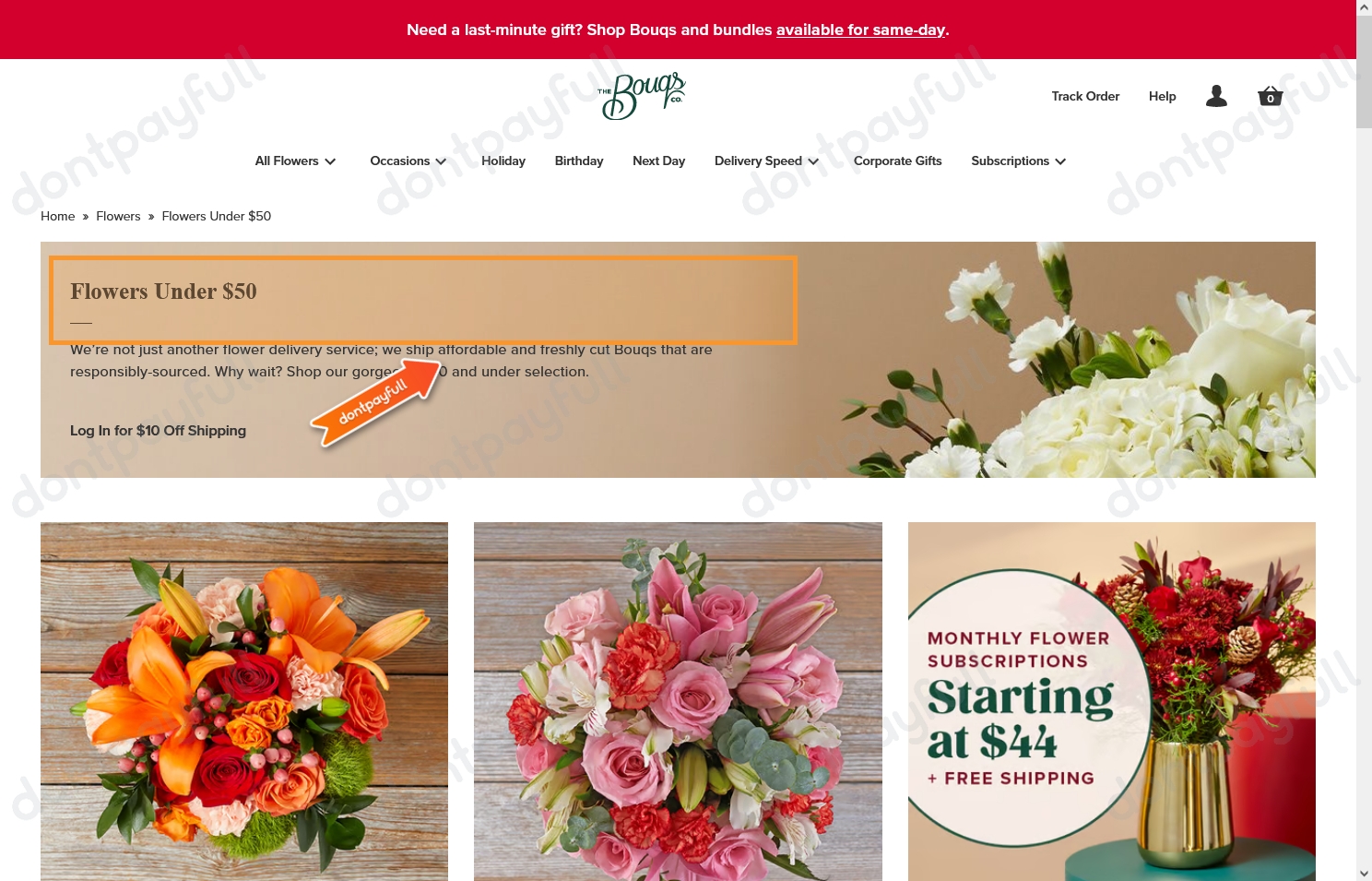 The Bouqs Discount Codes 50 Off Offer Codes Sept. 2024