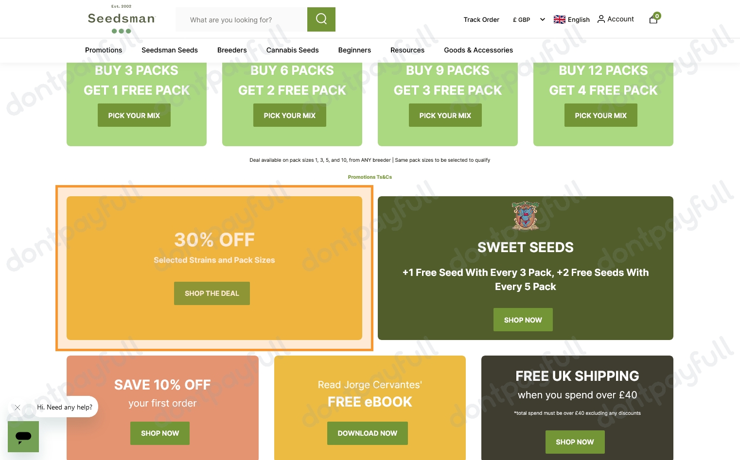 70 Off Seedsman DISCOUNT CODE (22 Active) July 2024