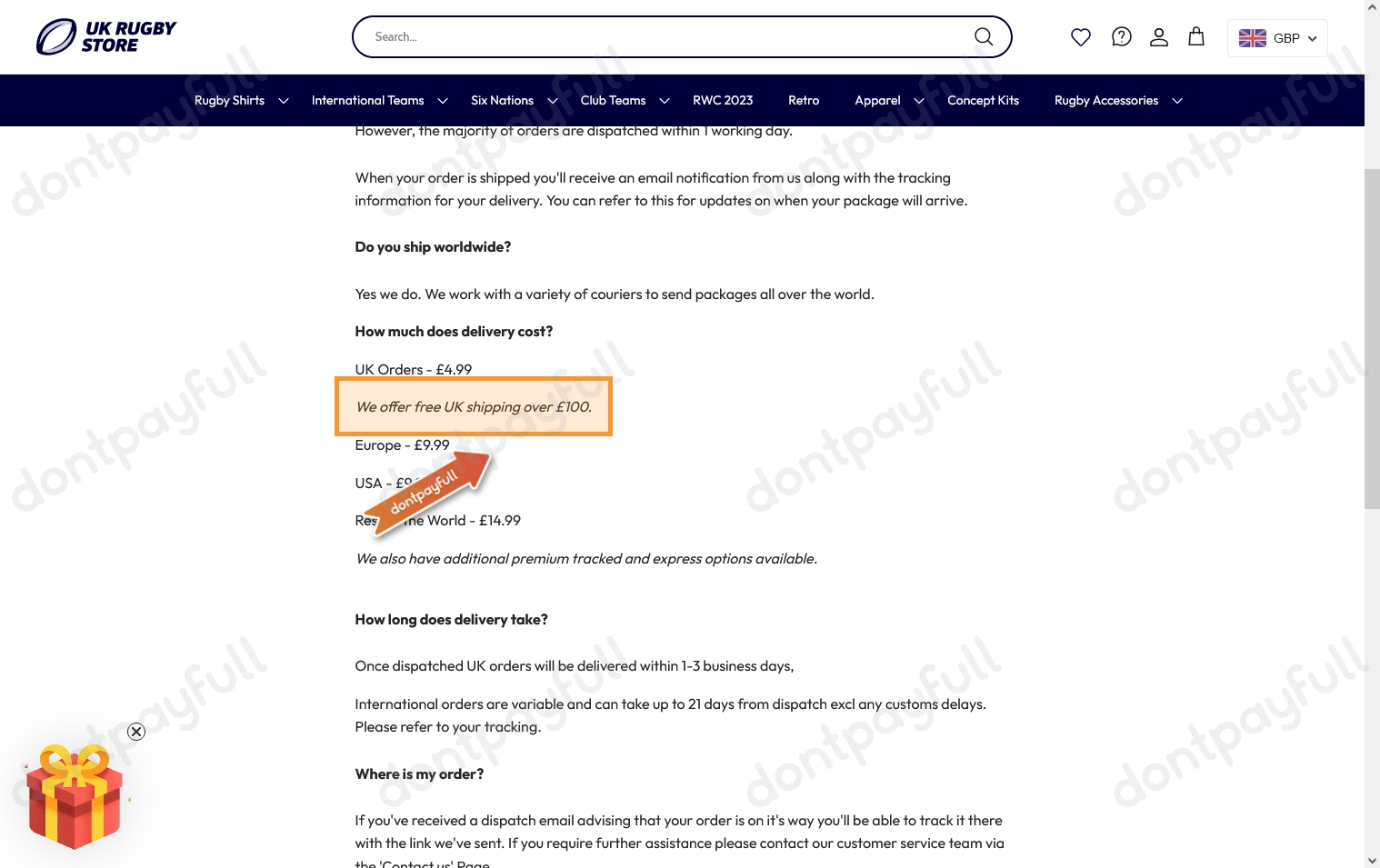 65 Off UK Rugby Store DISCOUNT CODES ⇨ August 2024