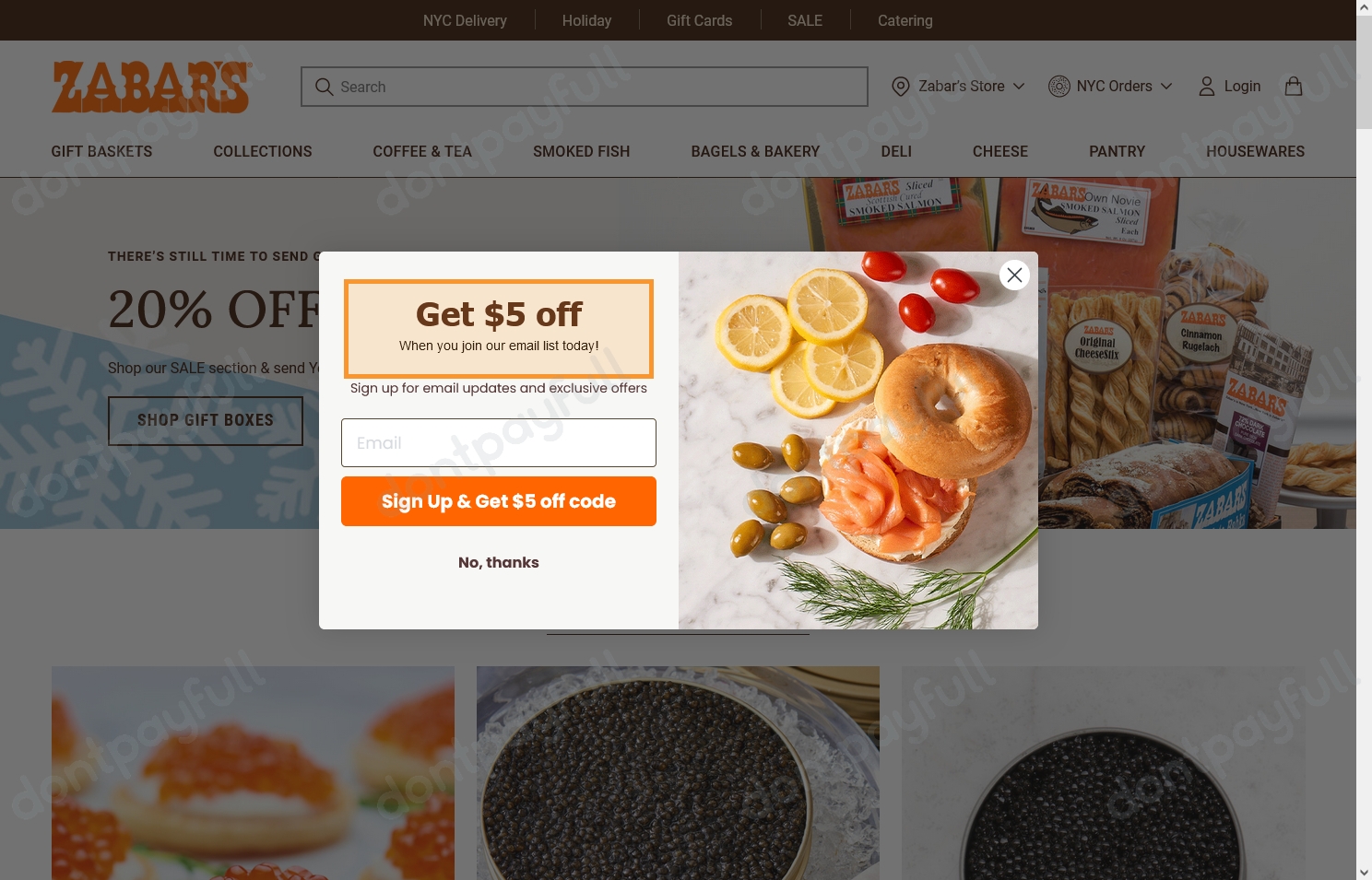 15 Off Zabar's COUPON CODE ⇨ August 2024