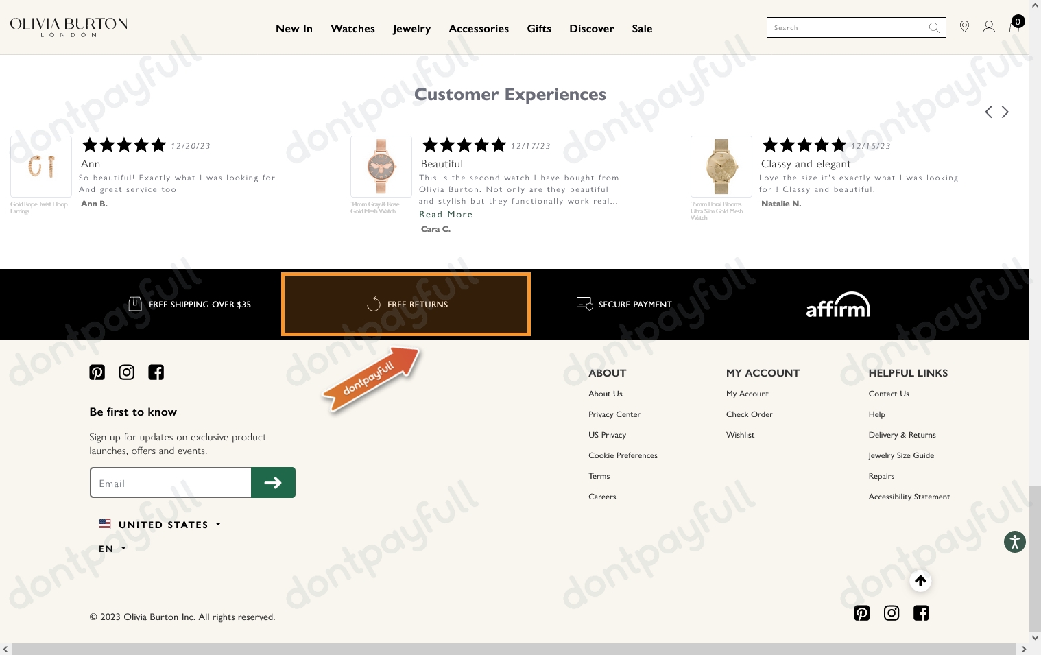 40 Off Olivia Burton PROMO CODES ⇨ September 2024