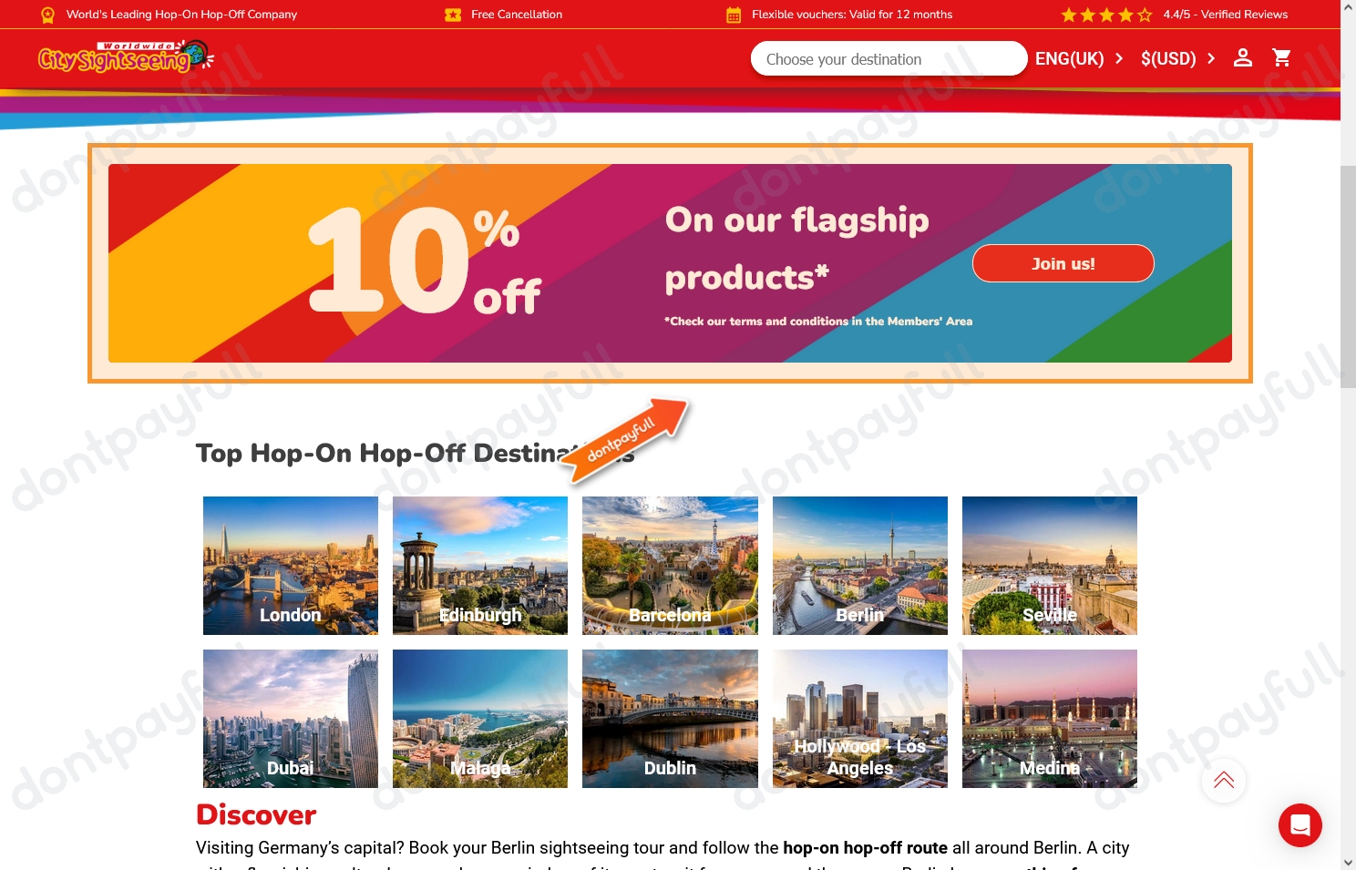 25 Off City Sightseeing Discount Codes, September 2024