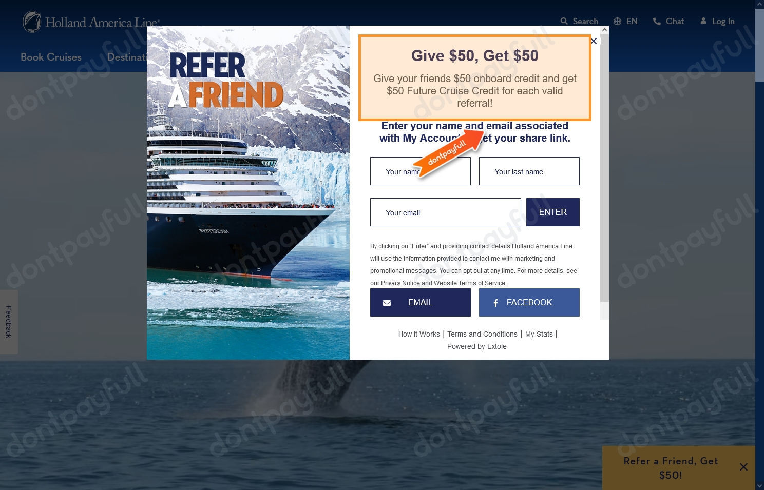 holland america excursions promo code