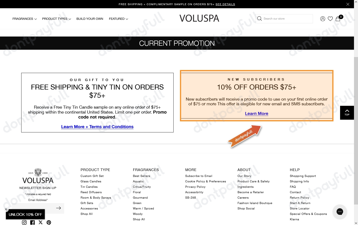 10 Off Voluspa Discount Codes, Promo Codes Aug 2024