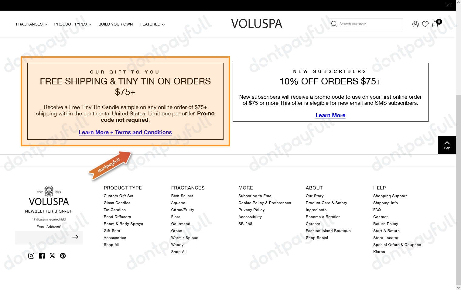 10 Off Voluspa Discount Codes, Promo Codes Aug 2024