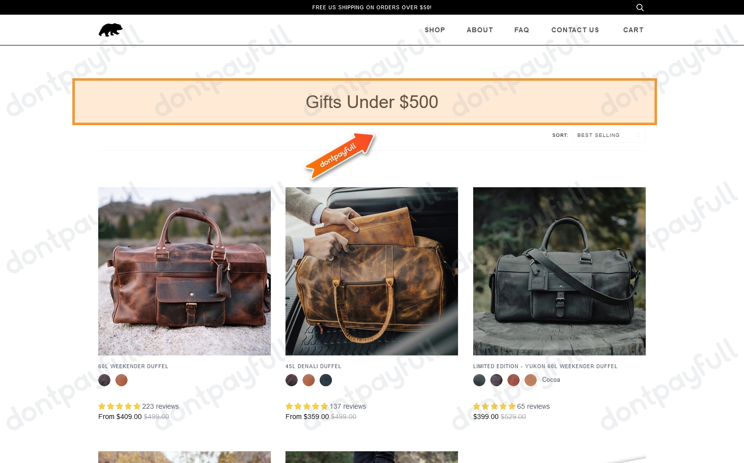 60 Off Kodiak Leather Co. Discount Codes, October 2024