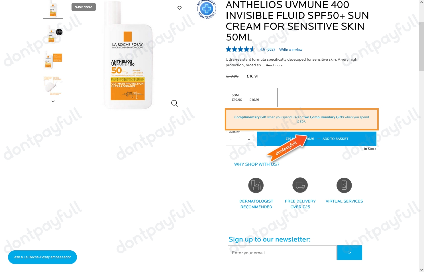 20 Off La RochePosay Voucher Codes November 2024