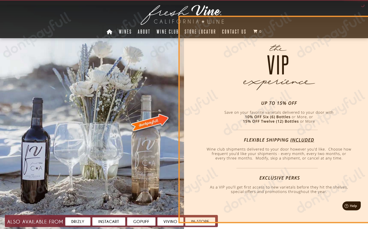 20 Off Fresh Vine Wine COUPON CODES ⇨ August 2024