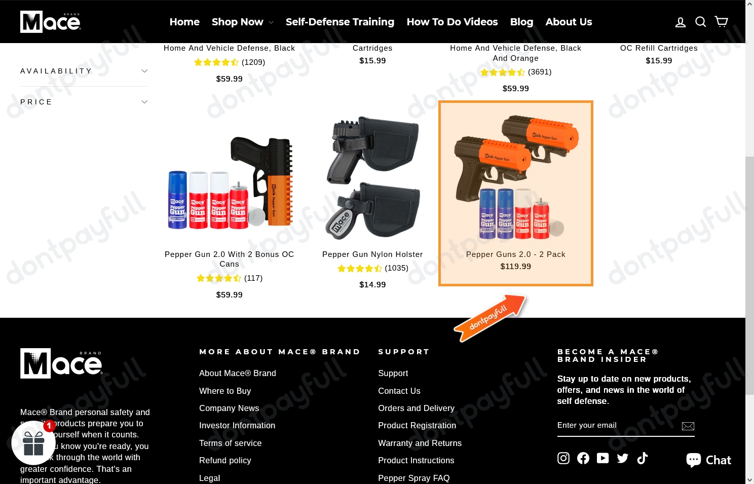 40 Off Mace COUPON CODE ⇨ (36 ACTIVE) July 2024