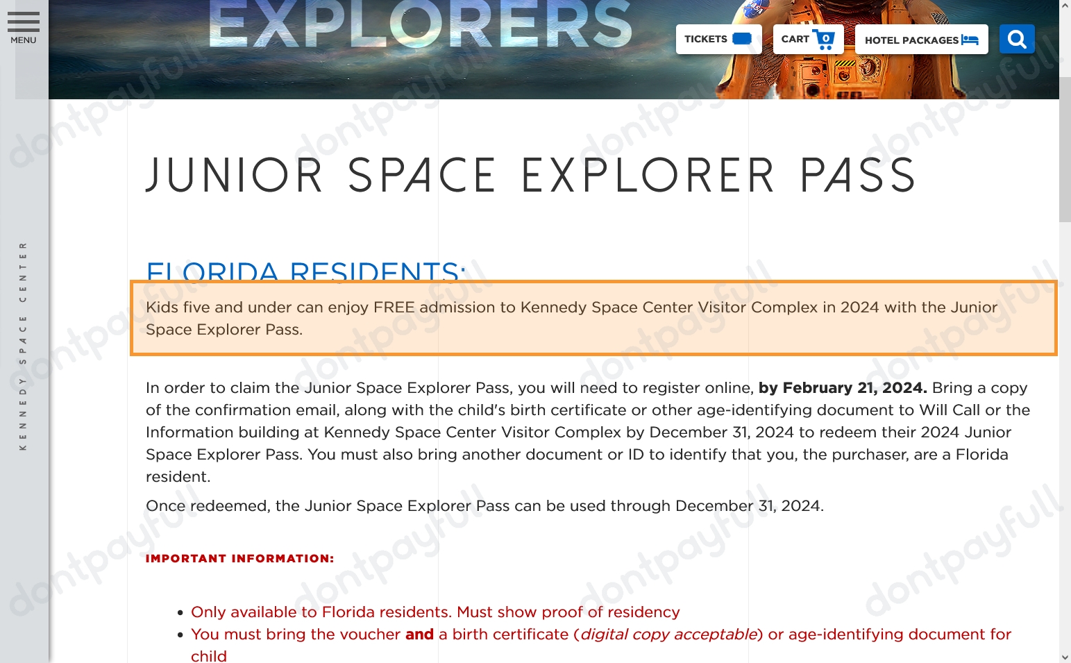 10 Off Kennedy Space Center Discount Code January 2024