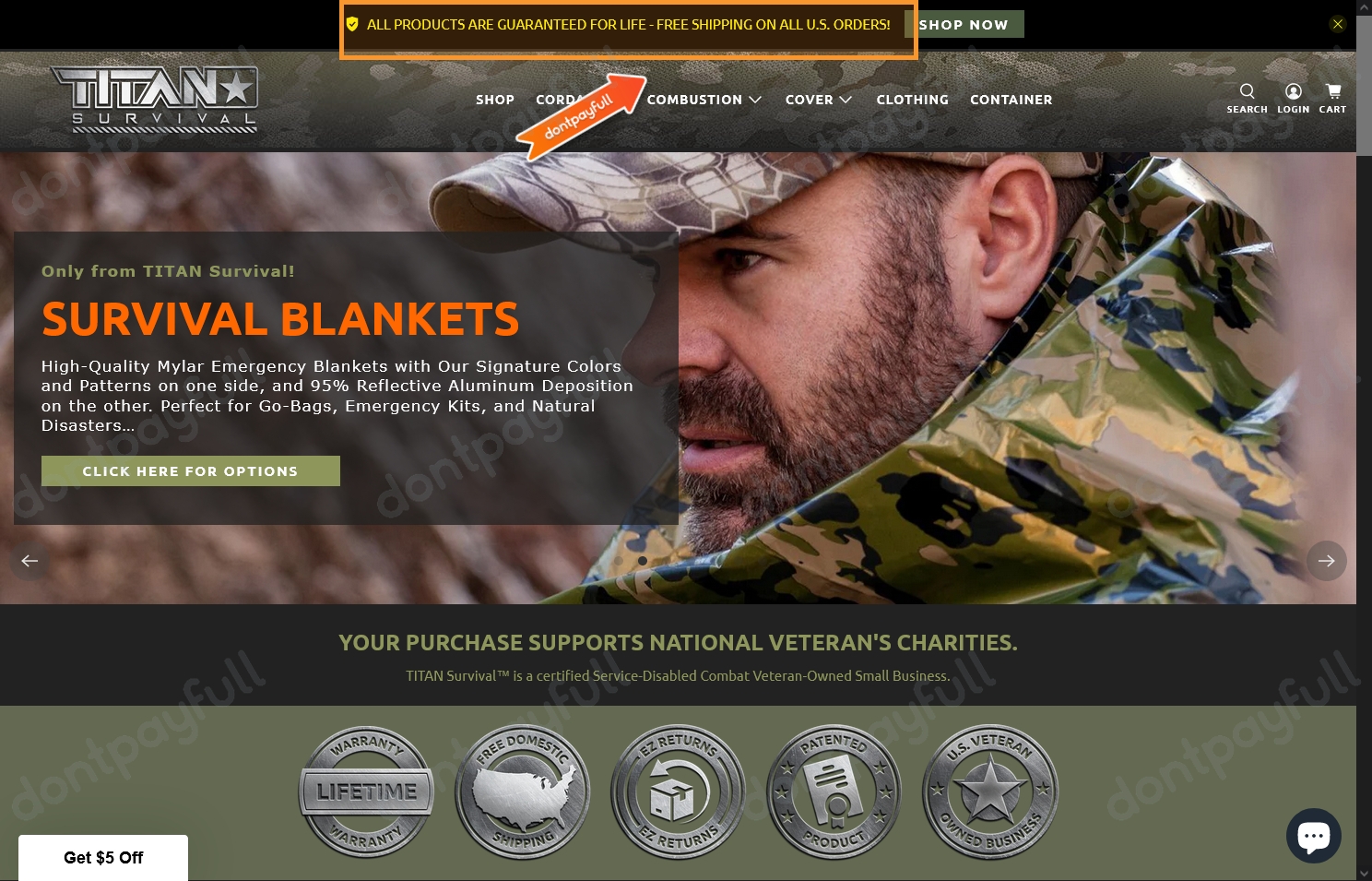 20 Off TITAN Survival COUPON ⇨ (21 ACTIVE) April 2024