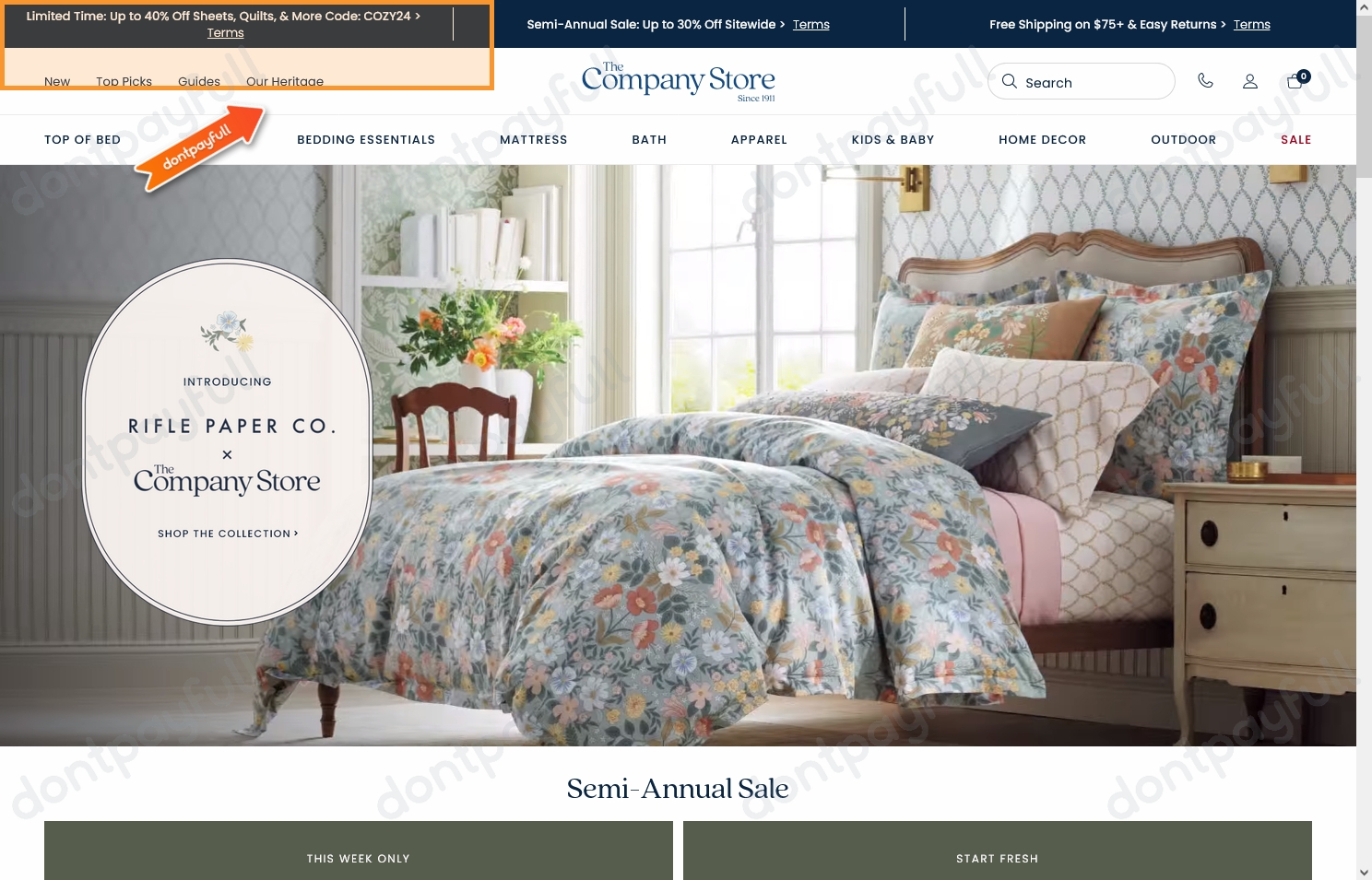 75 Off The Company Store Promo Codes, Coupon Codes