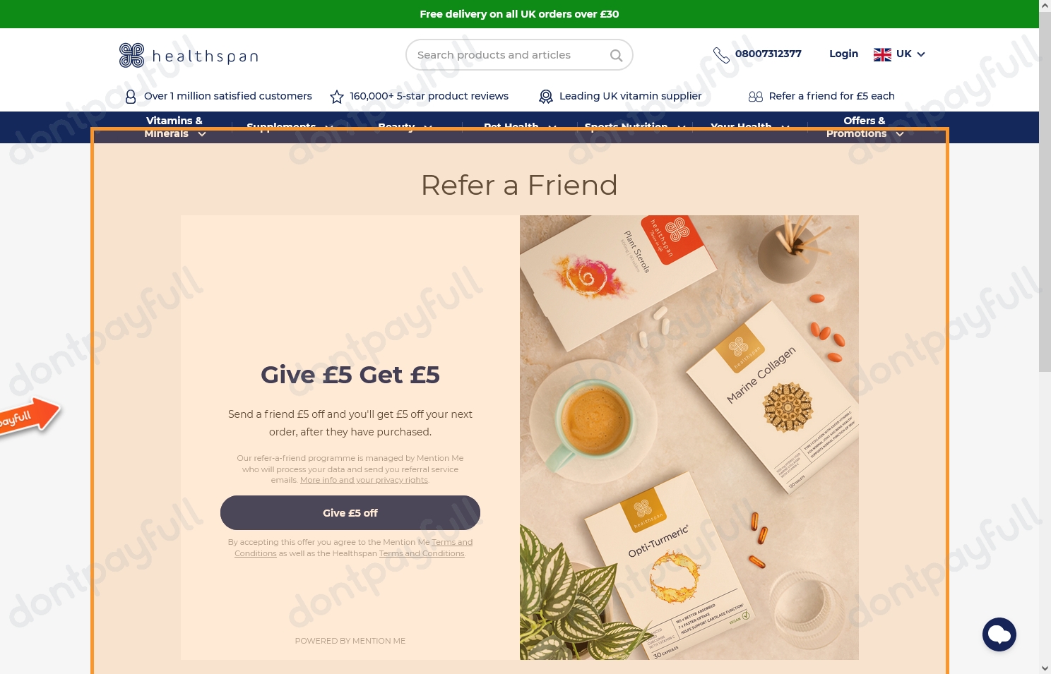 Healthspan Discount Codes Get 80 OFF in October 2024