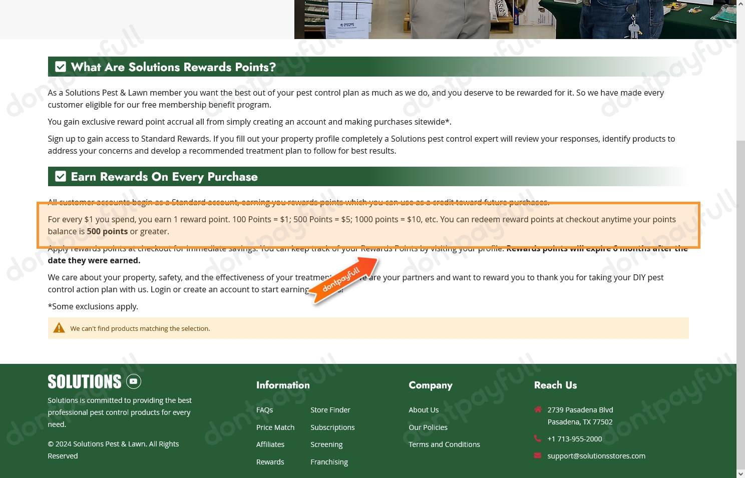 Solutions Pest & Lawn Coupons (179.99 Discount)