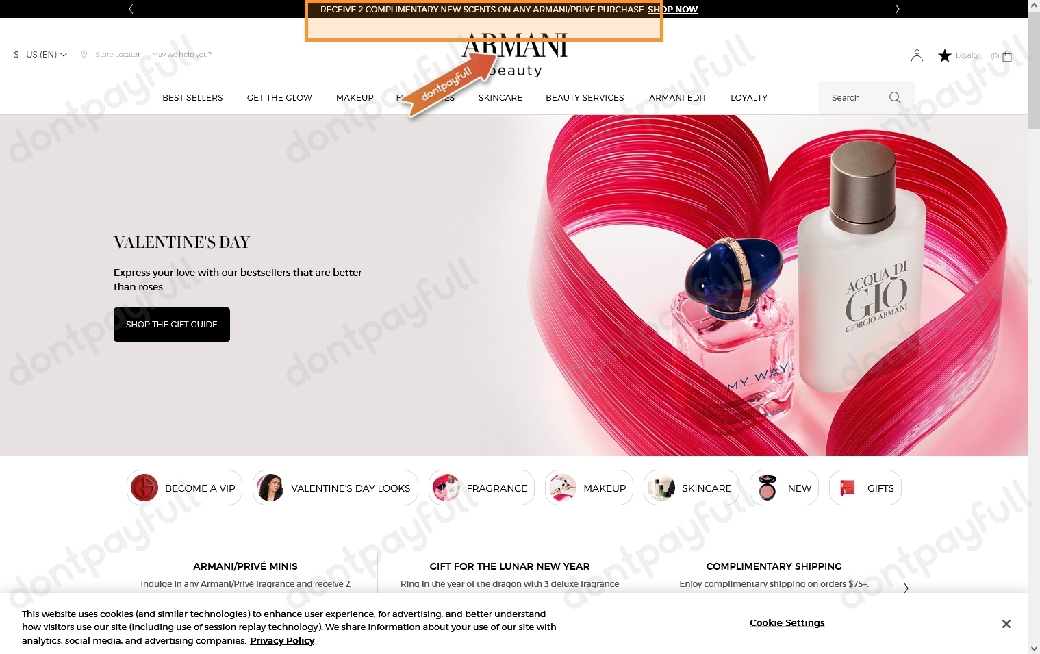 20 Off Armani Beauty Promo Code Coupons March 2024