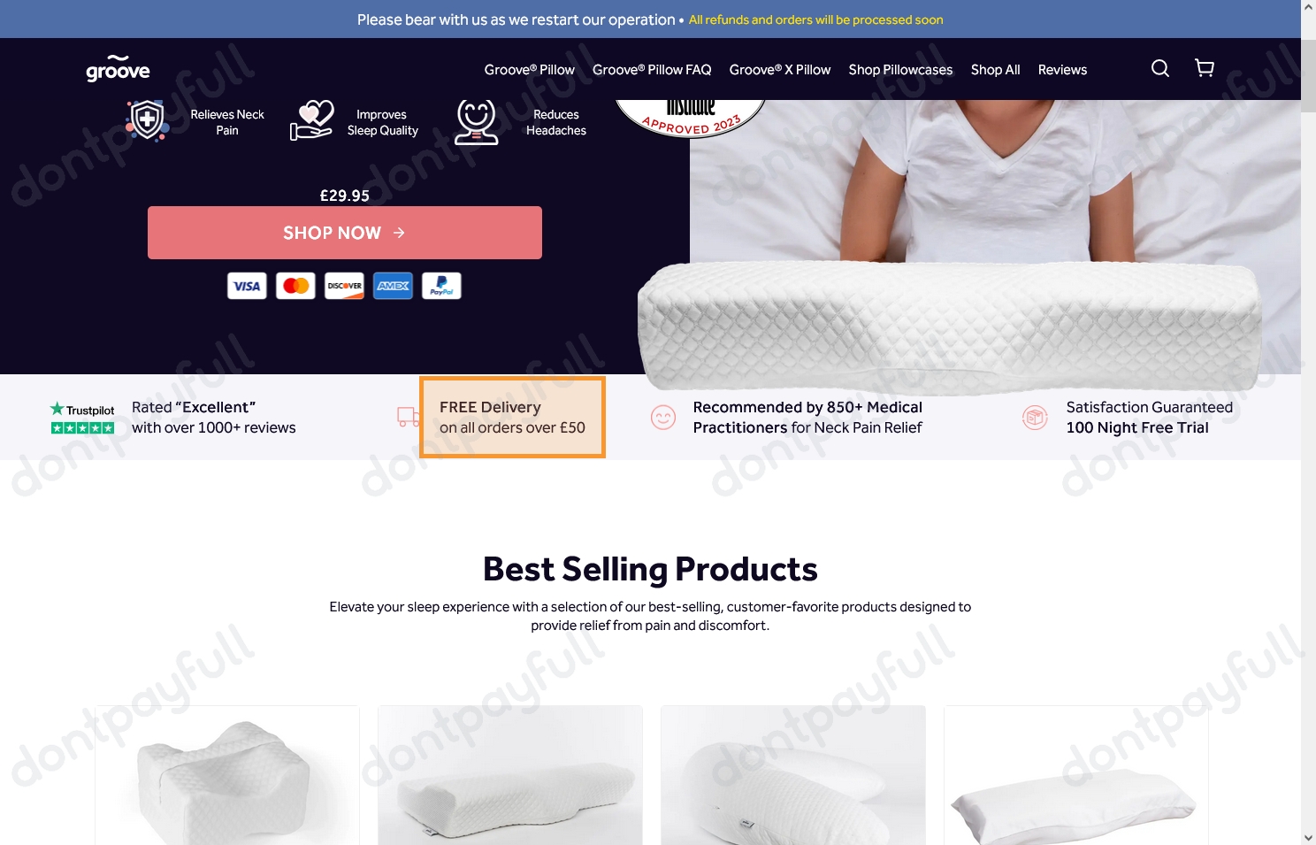 10 Off Groove Pillows Discount Code (6 Active) May 2024