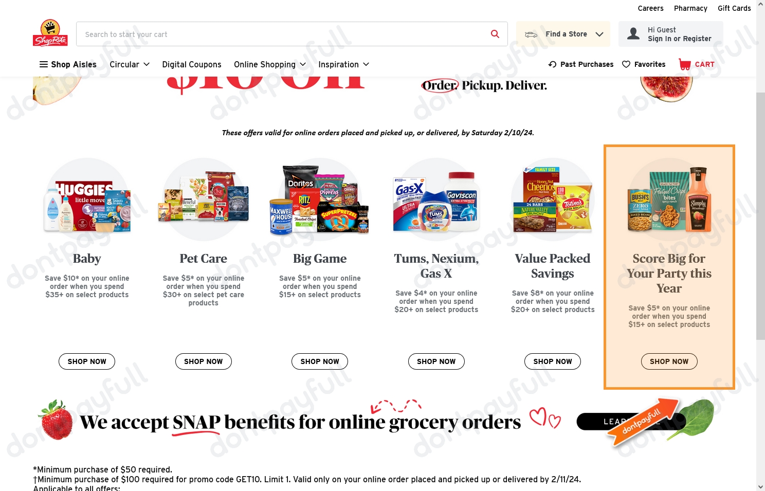 50% Off ShopRite Promo Codes, Discount Codes - Dec 2024