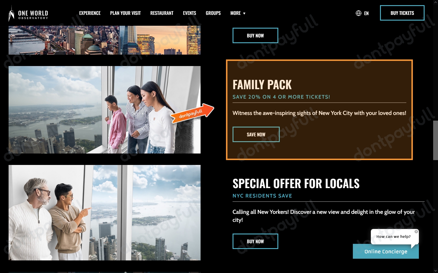 50 Off One World Observatory PROMO CODE ⇨ May 2024