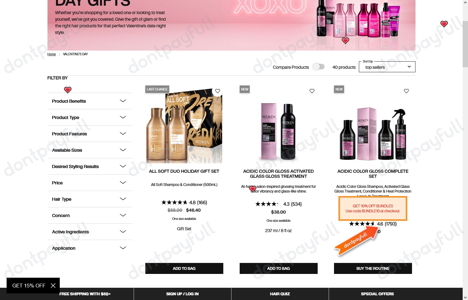 20 Off Redken Promo Codes, Coupons October 2024