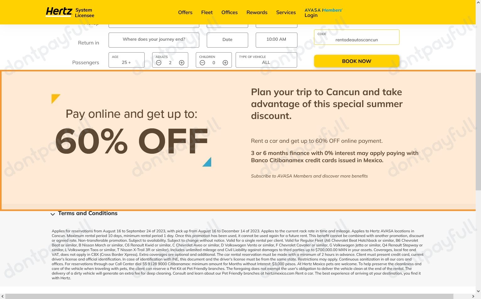 Hertz Coupon Codes 2025