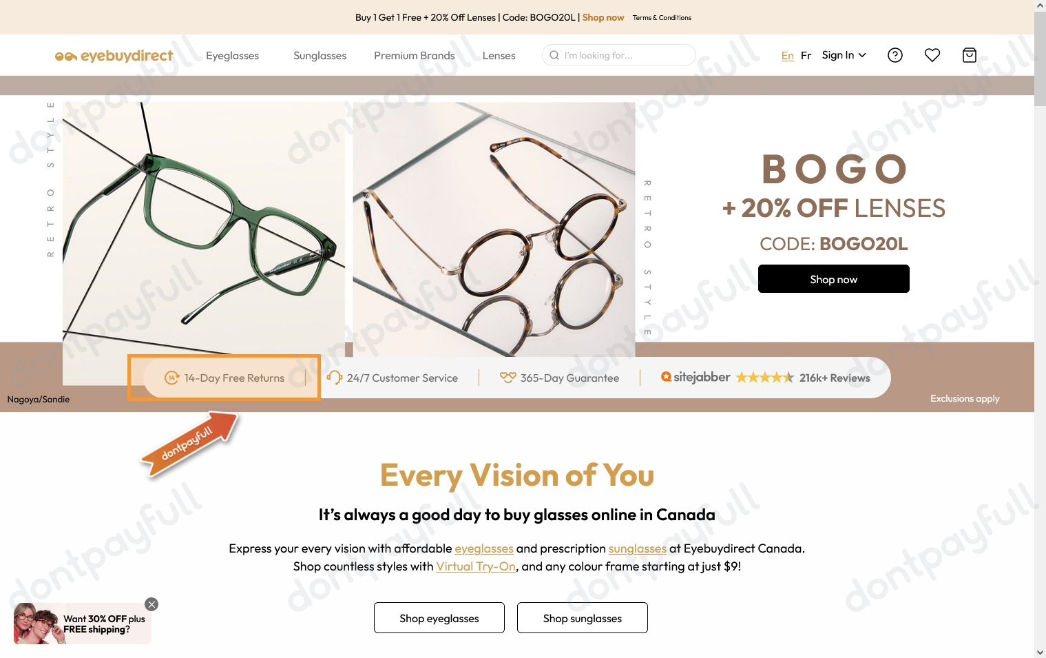 EyeBuyDirect Promo Codes 60 Off Coupons Oct. 2024