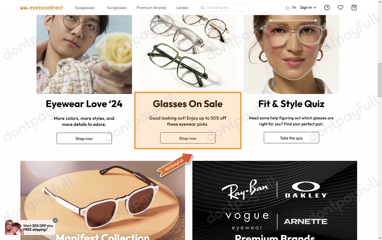 50 Off EyeBuyDirect Coupons, Promo Codes August 2024