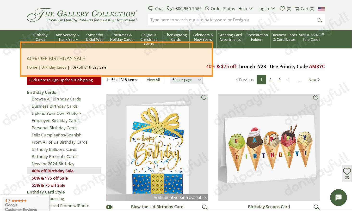 55 Off The Gallery Collection COUPON CODE June 2024