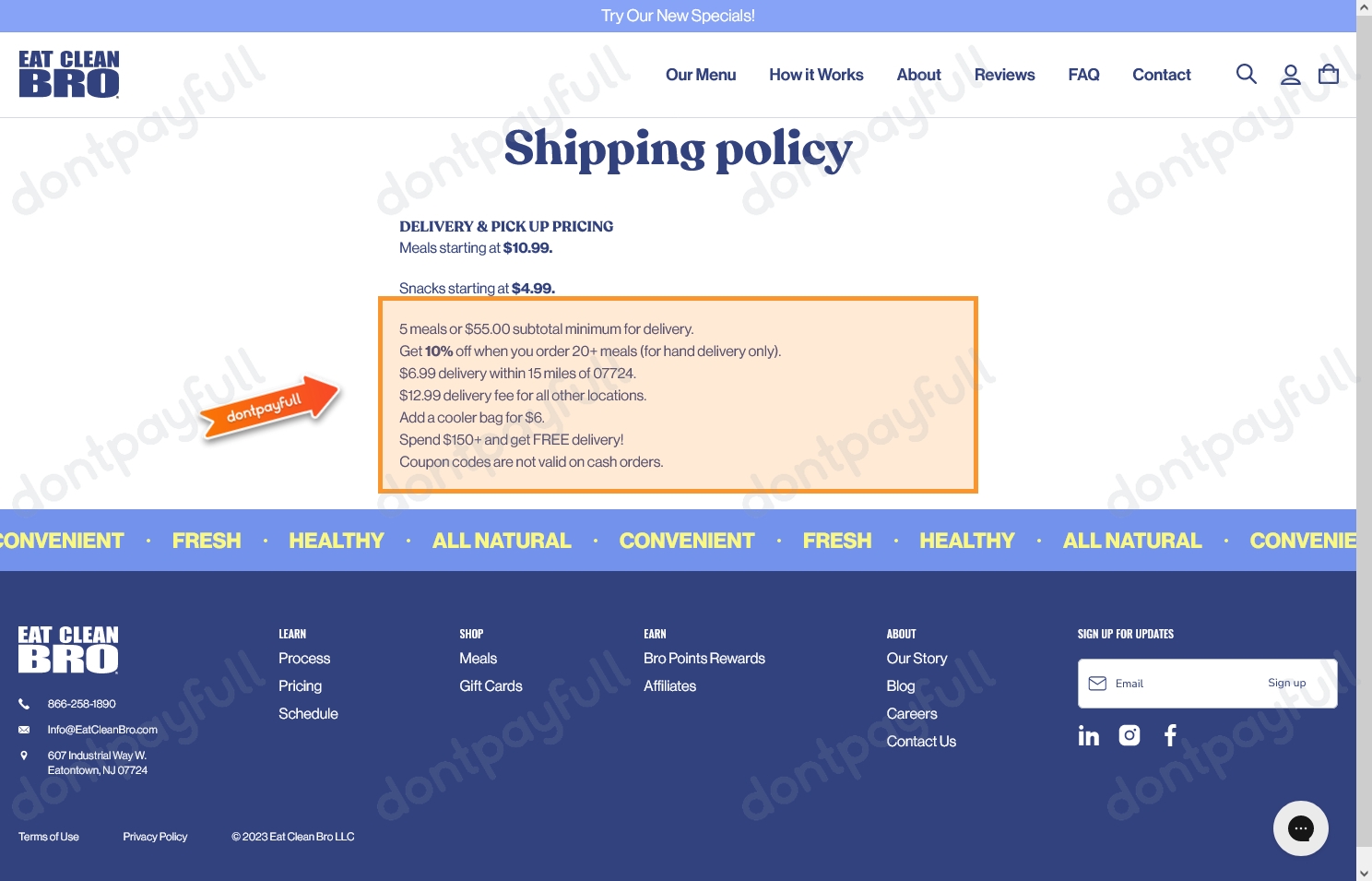 20 Off Eat Clean Bro DISCOUNT CODES ⇨ October 2024