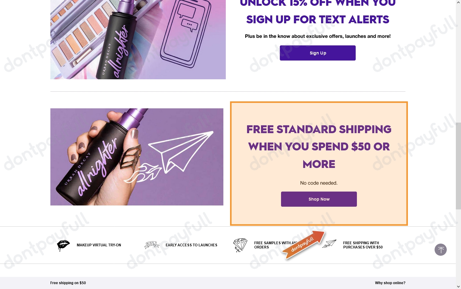 40 Off Urban Decay PROMO CODES ⇨ August 2024