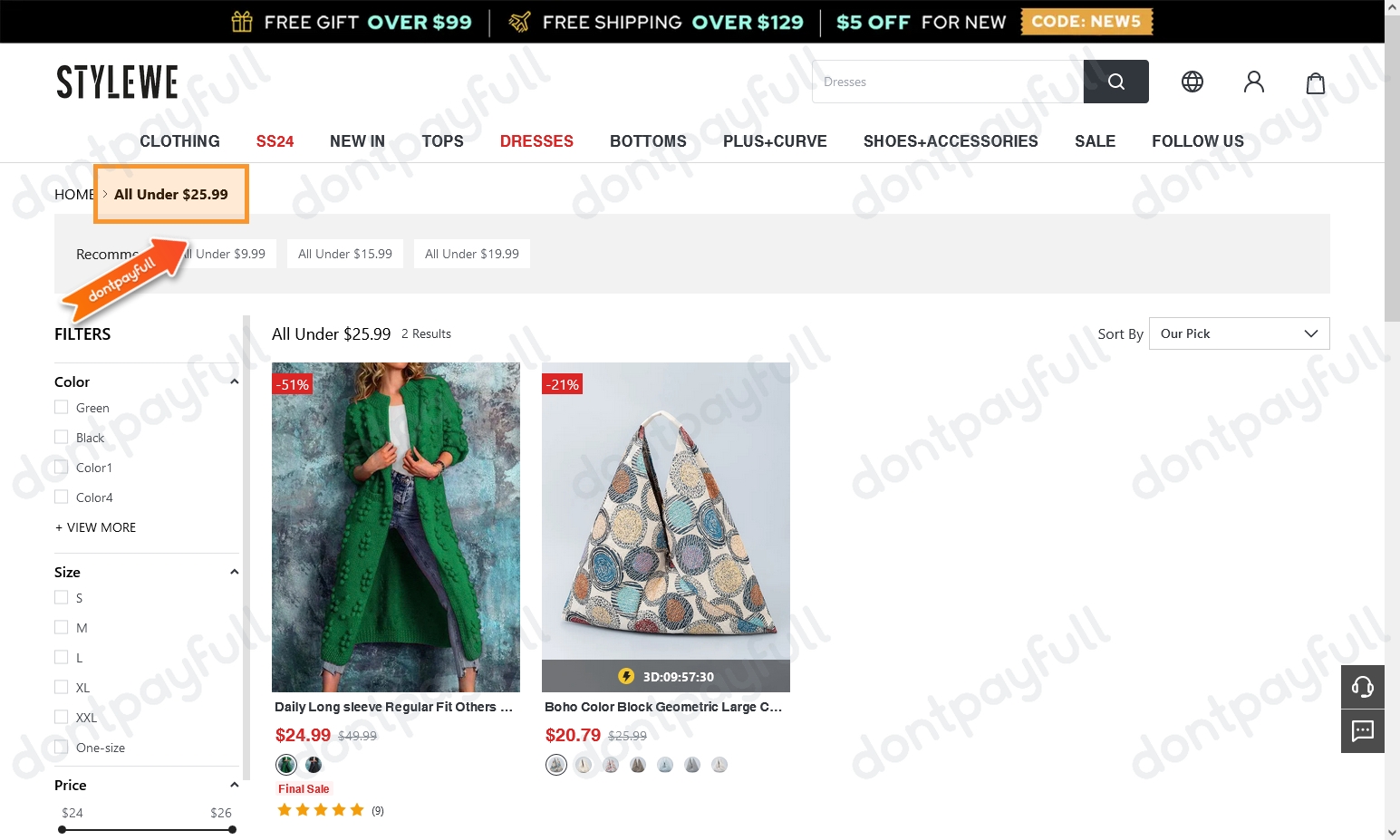 88 Off StyleWe Coupons, Coupon Codes August 2024