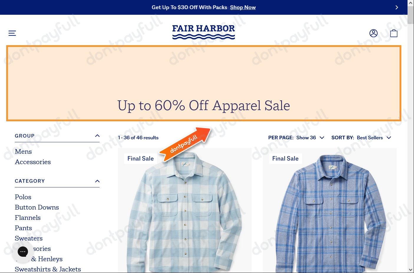 Verified 15% Off  Fair Harbor Coupons March 2024