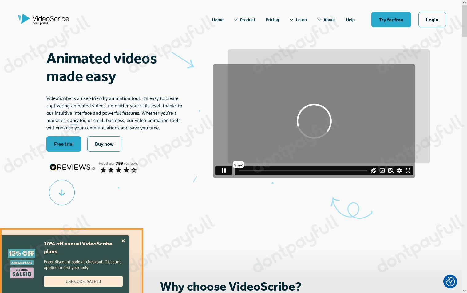 70% Off VideoScribe COUPON CODE (6 ACTIVE) May 2024