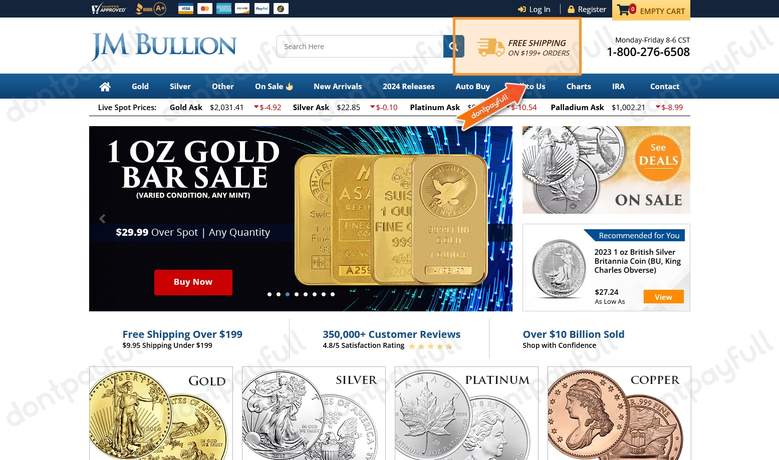 18 JM Bullion Promo Codes, Discount Codes October 2024
