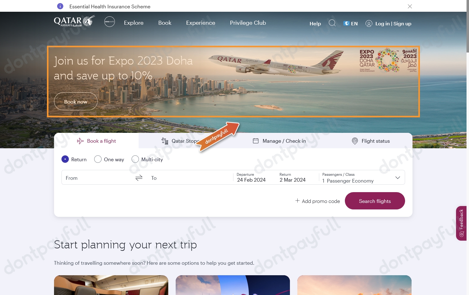 Qatar Airways Promo Codes Get 50 OFF in October 2024