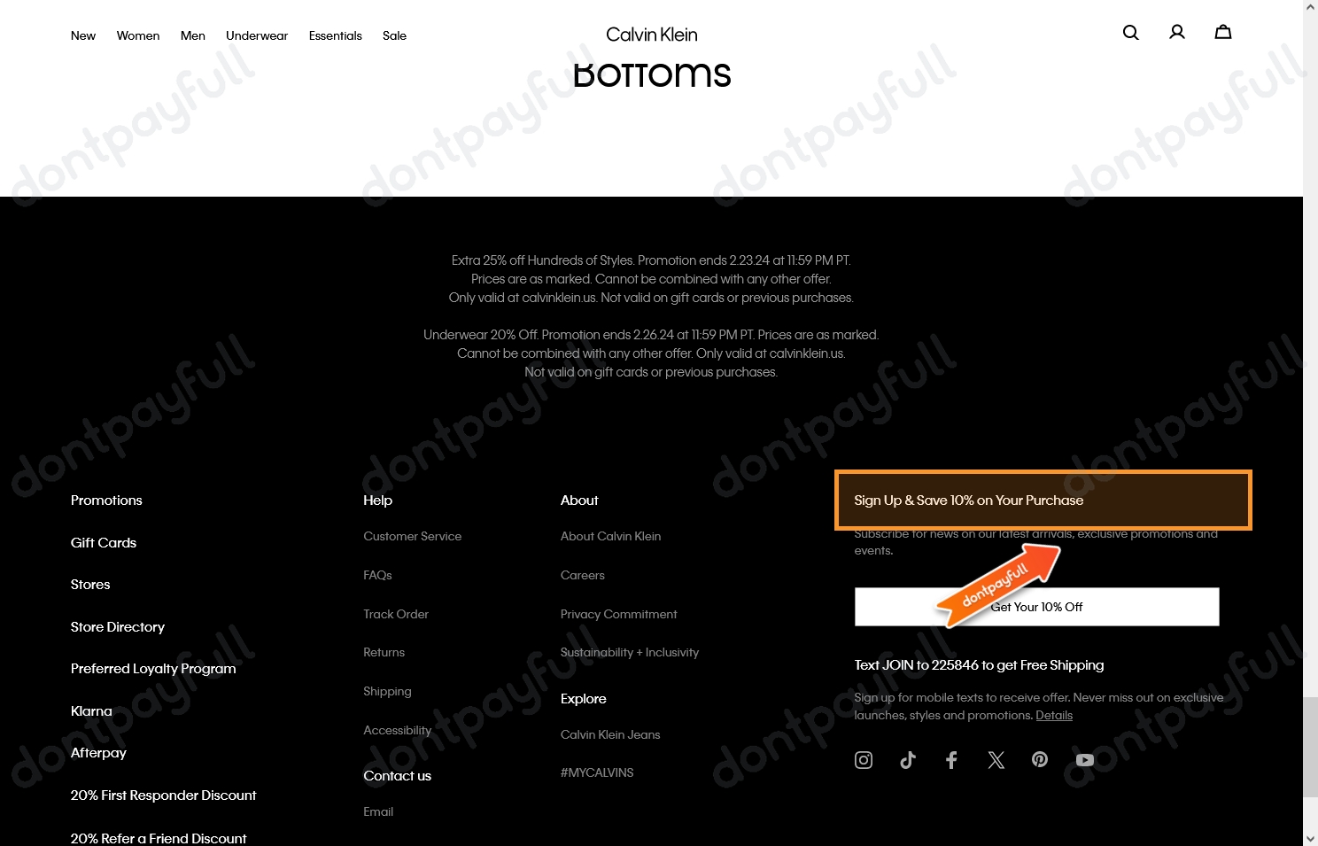 70 Off Calvin Klein Promo Codes, Coupons October 2024