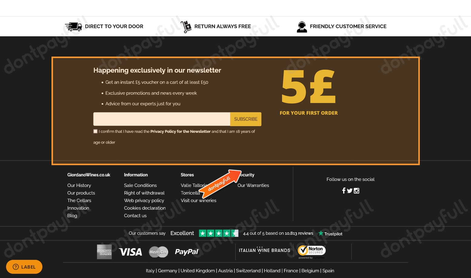 45 Off Giordano Wines PROMO CODES ⇨ October 2024