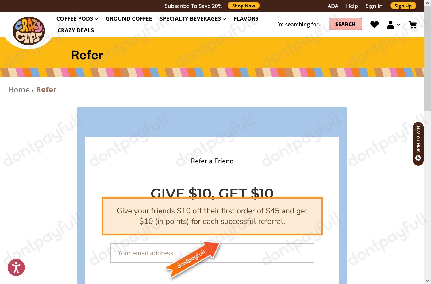 20 Off Crazy Cups Coupon Codes, Coupons Sep 2024