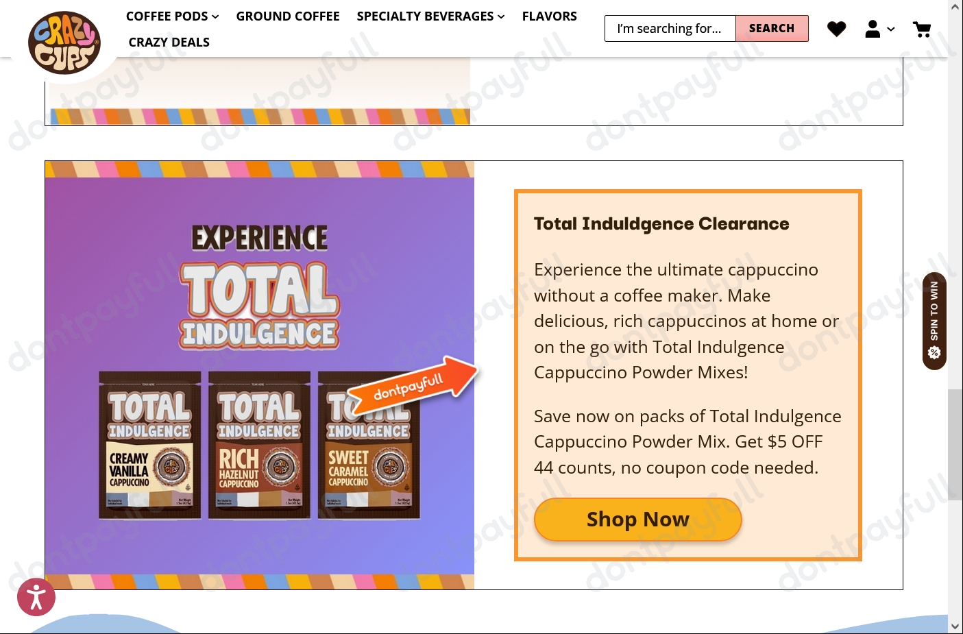 20 Off Crazy Cups Promo Codes, Coupons October 2024